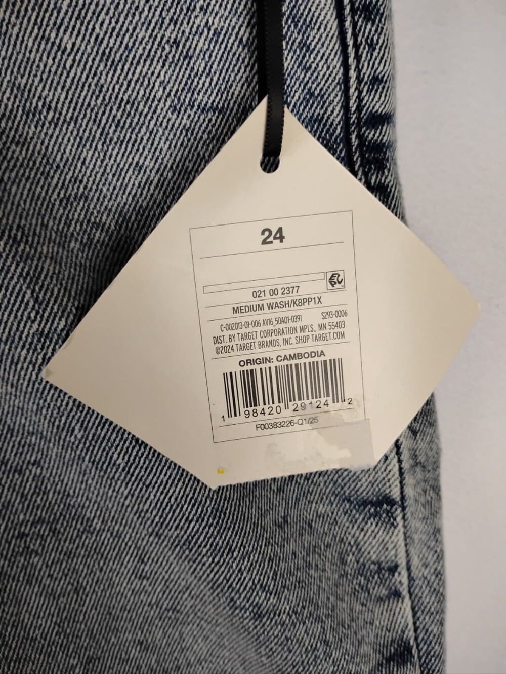 Ava & Viv Light Blue High-Rise Straight Leg Jeans - Picture 7 of 11